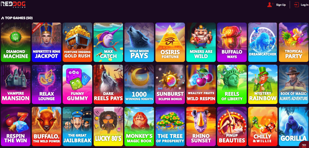 red dog casino oyunu
